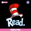 Glitter Read Dr Seuss Hat PNG