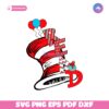 National Read Across America Day Dr Seuss Hat Read SVG