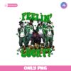 Feelin Lucky Gangster Leprechaun Horror Design Png