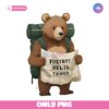 Floral Foxtrot Delta Protect Our National Parks Resist Anti Trump Bear PNG