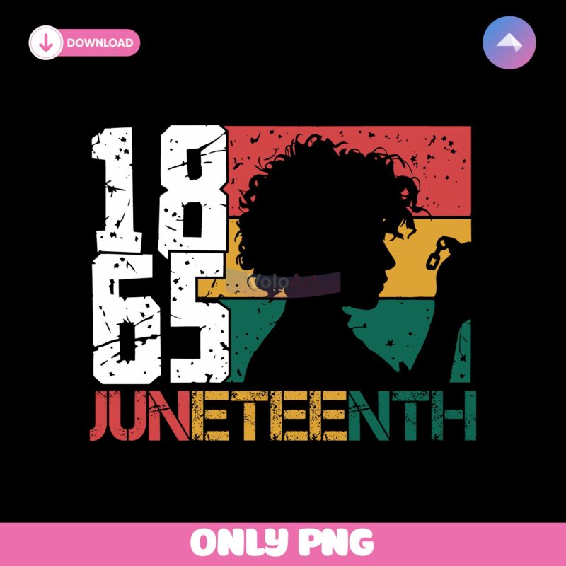 Black History Juneteenth 1865 African American Png