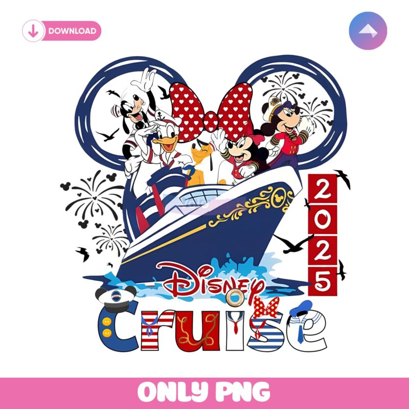 Custom Disney Cruise 2025 Family Matching Png