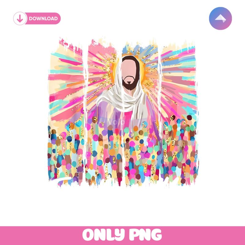 Every Knee Shall Bow Brushstroke Jesus Png