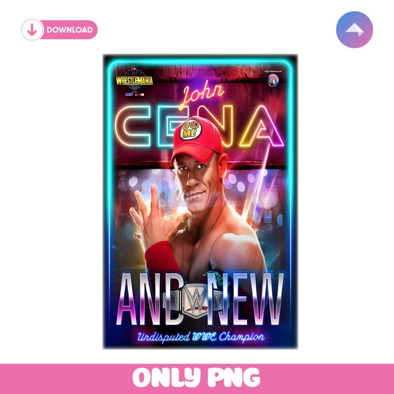 John Cena New Champions Of Undisputed WWE Png