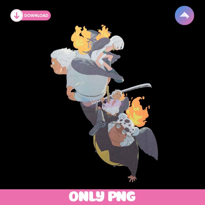 One Piece Seraphim Anime Characters PNG