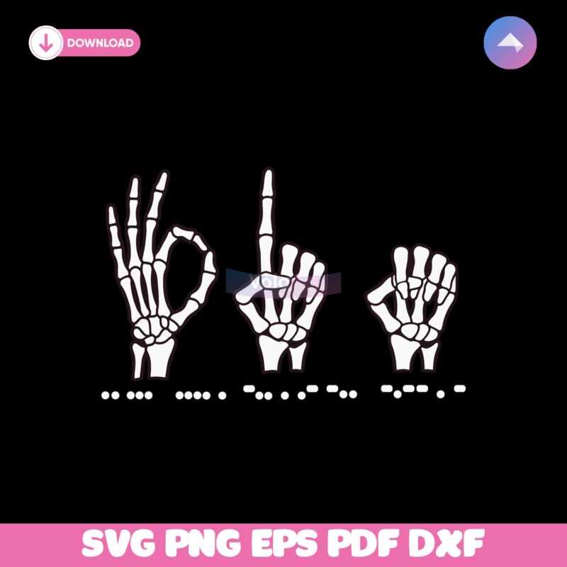 Subtle Anti Trump Sign Language Fdt Svg