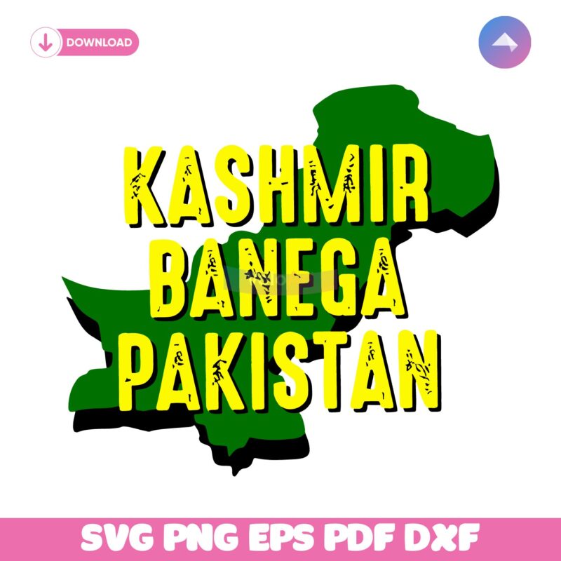 I Stand With Pakistan Kashmir SVG