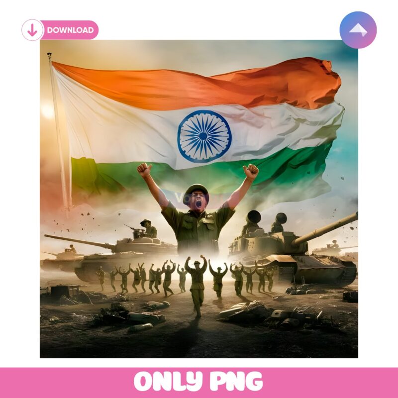 I Stand With The Indian Army PNG