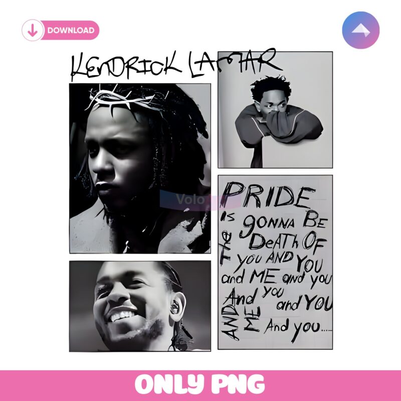 Kendrick Lamar Graphic Concert 2025 PNG