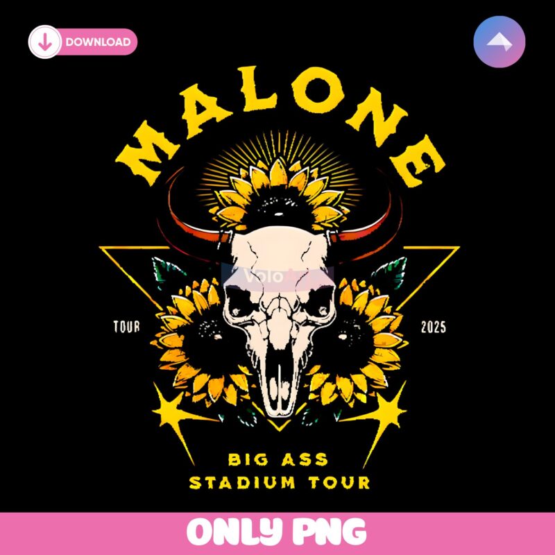 Malone With Jelly Roll Big Ass Stadium Tour 2025 PNG