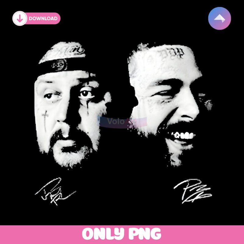 Official The Big Ass Stadium Tour 2025 Post Malone Jelly Roll PNG
