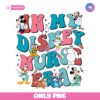 Personalized In My Disney Nurse Era Mickey Minnie PNG