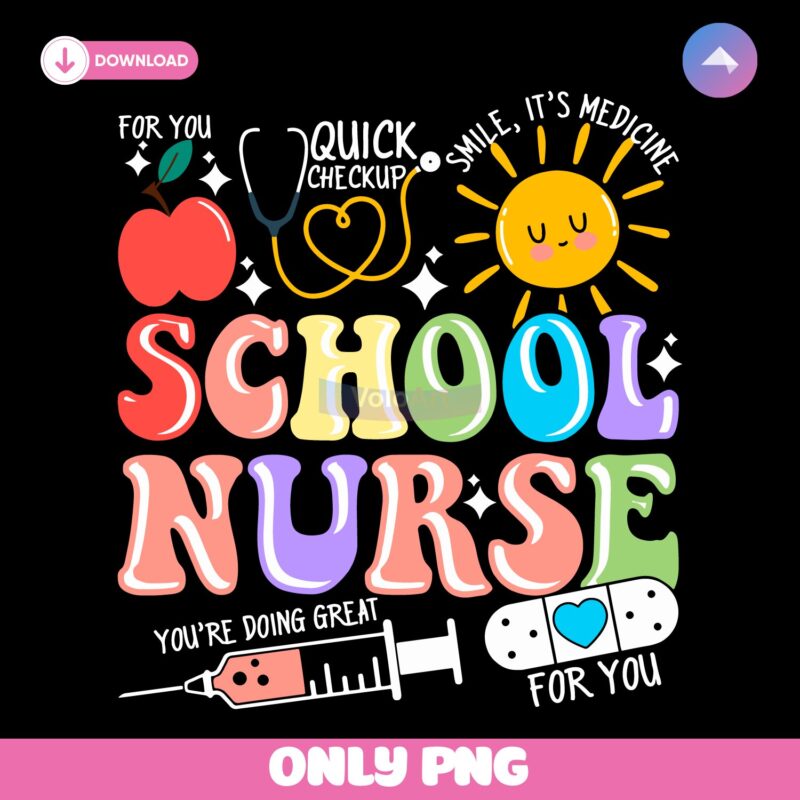 School Nurse You Are Doing Great PNG Sublimation