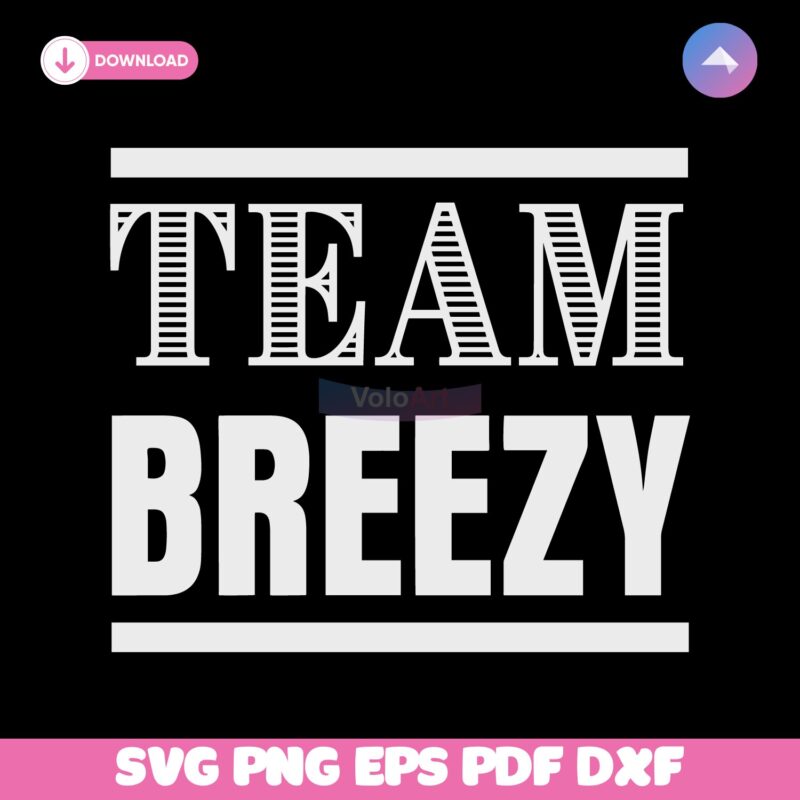 Team Breezy Chris Brown Breezy Bowl Xx SVG