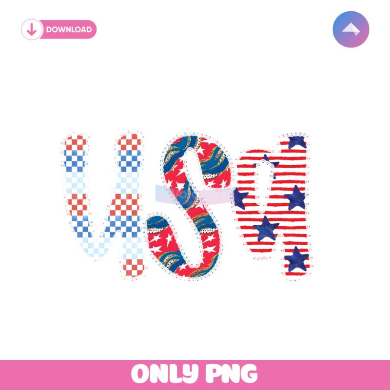 Usa Coquette Fourth Of July Shabby Chic PNG