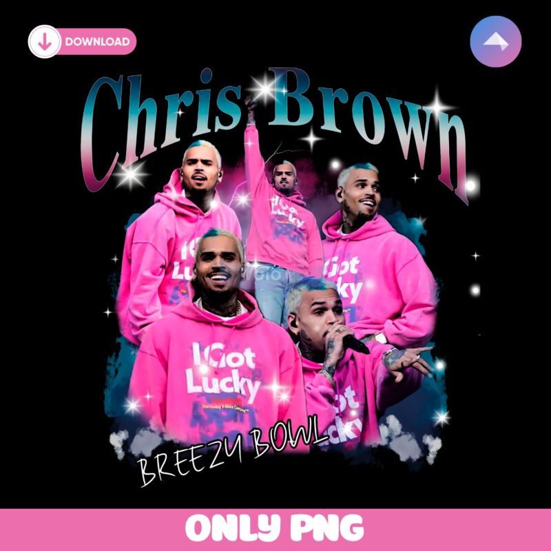 Vintage Chris Brown Breezy Bowl Xx I Got Lucky PNG