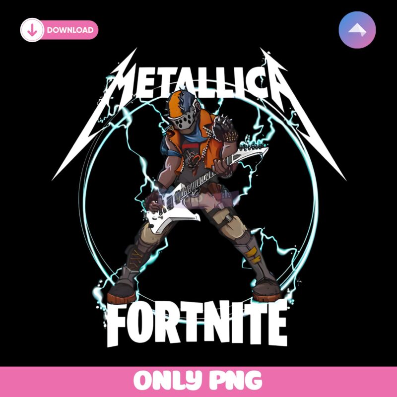 Fortnite Metallica Fuel Electric Guitar PNG