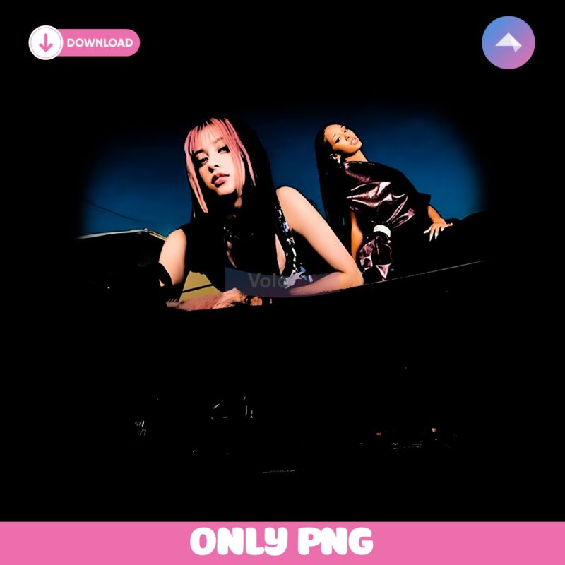 Katseye Duo Night Drive Kpop Girl Group Vintage Aesthetic PNG