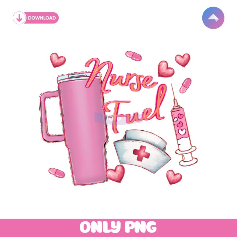 Pink Nurse Fuel Preppy Medical Life PNG