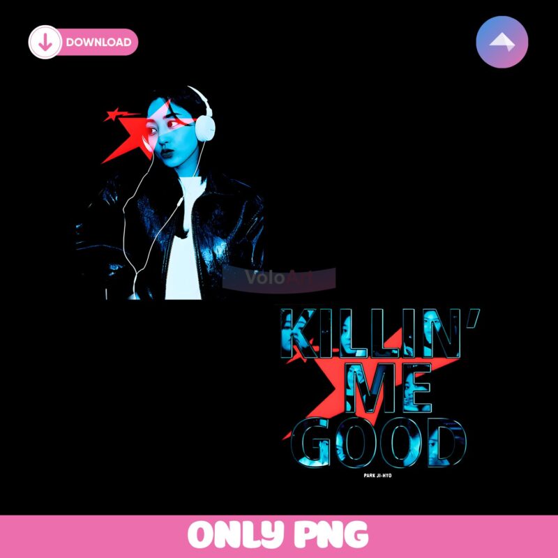 Jihyo Killin Me Good Twice Retro Fan Art PNG